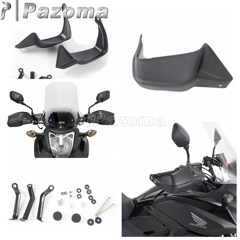 Мотоциклетные Черные ABS пластиковые защитные пленки для рук Honda NC700 X 12 13 NC750 14 17 DCT 15