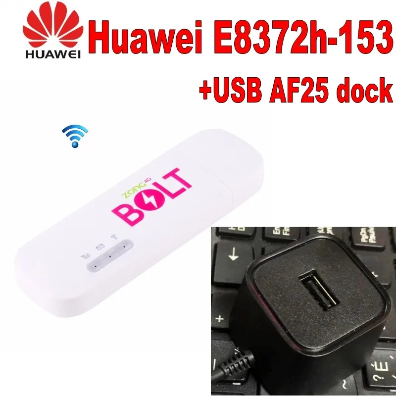 Wi Fi точка доступа Huawei E8372h 153 Wingle 150 Мбит/с LTE 4G 3G USB модем разблокированный + док