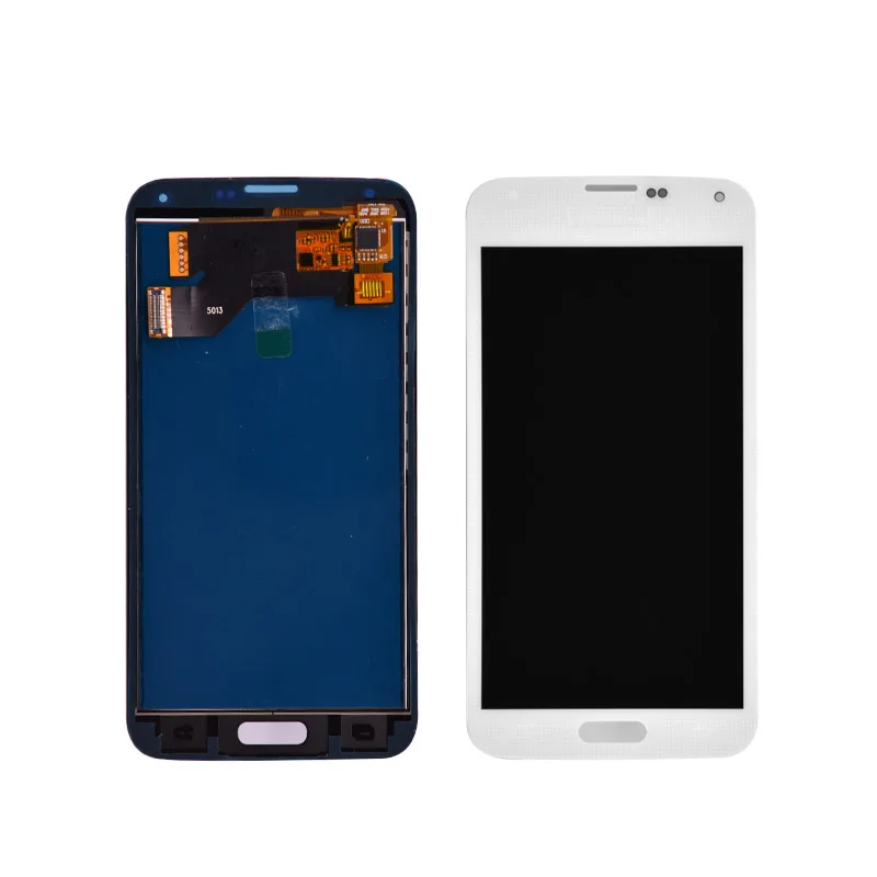 100% протестированный ЖК-дисплей для Samsung Galaxy S5 i9600 G900 G900F G900A с сенсорным экраном и