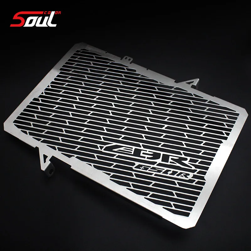 

Stainless Steel Motorcycle Radiator Guard Radiator Grille Cover Fits For HONDA CBR650R 2019 2020 2021