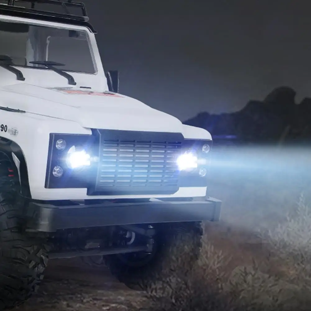 

LeadingStar 1/12 2.4G 4WD Rc Car with LED Light Crawler Climbing Off-road Truck D90