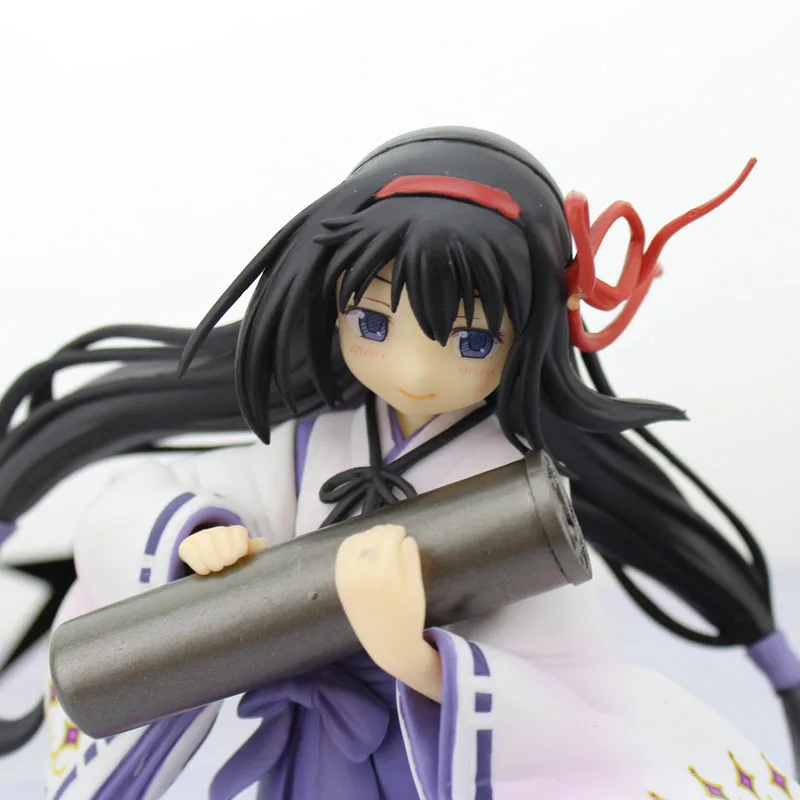 5 "Волшебная девушка аниме Puella Magi Madoka Magica Akemi Homura Miko Ver. В коробке 14 см ПВХ фигурка