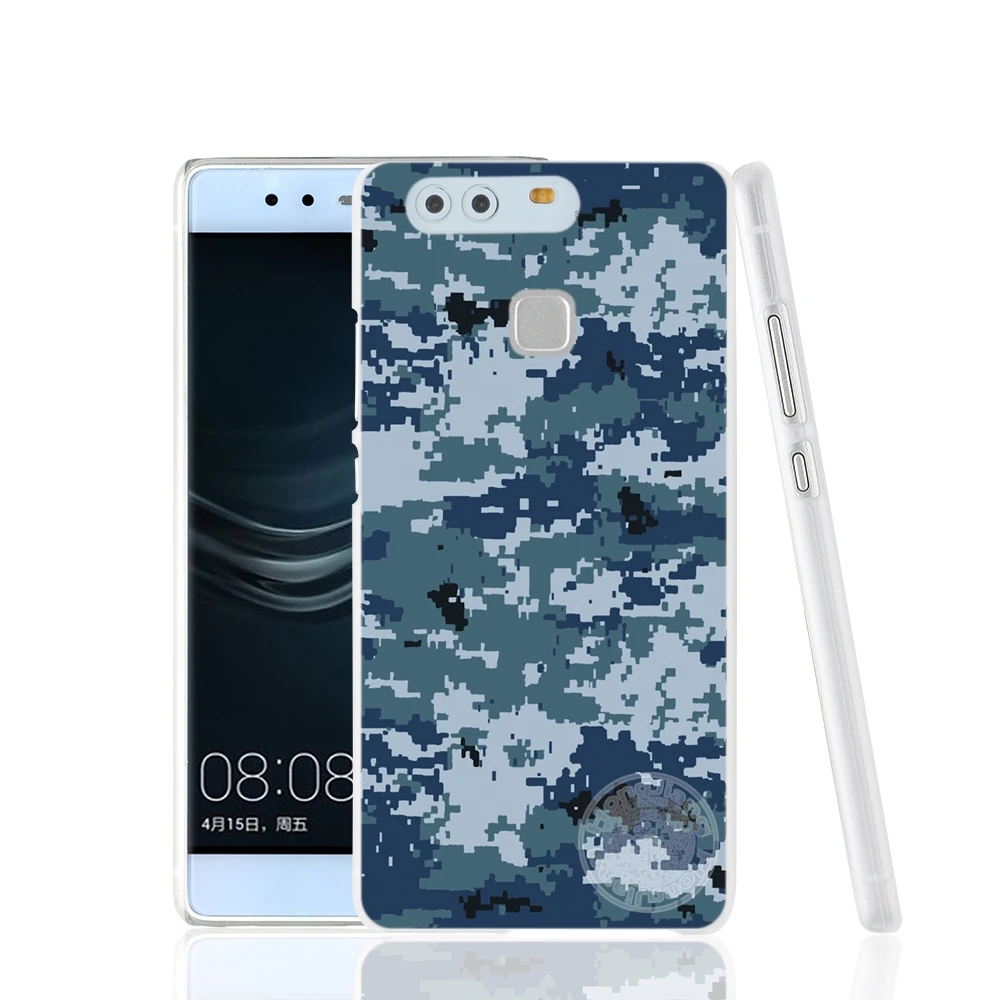 Хамейнуо армейский зеленый камуфляжный чехол для телефона huawei Ascend P7 P8 P9 P10 lite plus G8