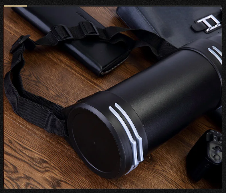 Большая емкость 2000 мл уличный чайник термос из нержавеющей стали бутылка для