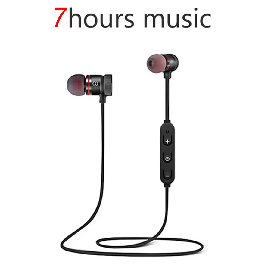 Магнитные Bluetooth-наушники для бега беспроводная Спортивная стерео гарнитура с