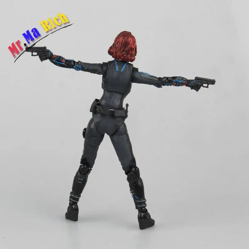 Экшн-фигурка Captain America Guerra Civile Black Widow модель игрушки кукла Regalo 15 см | Игрушки и