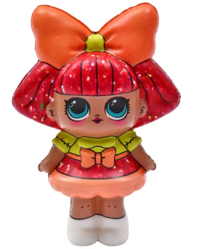 loles-4 Kawaii bunny Squishies jumbo Squeeze doll Squishy кролик олень кошка медленно поднимающаяся игрушка антистрессовая игрушка для детей мальчиков и девочек - Цвет: loles-4