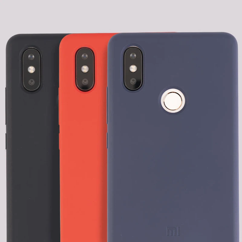 Xiaomi оригинальный MI 8 SE чехол с высококачественным силиконовым ПК и микрофиброй