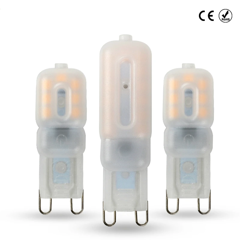 G9 LED 220 В 14 светодиодов 22 светодиода Светодиодная лампа SMD 2835 Лампа заменить 20 Вт/40
