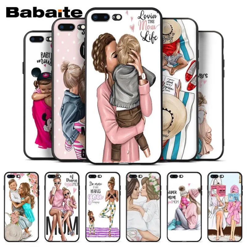 Мягкий силиконовый чехол Babaite для iPhone 8 7 6 6S Plus 5 5S SE XR X XS MAX|Чехлы-накладки| |
