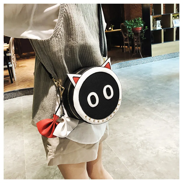 Посылка корейской версии на осень зиму новые модные цвета одного плеча косым