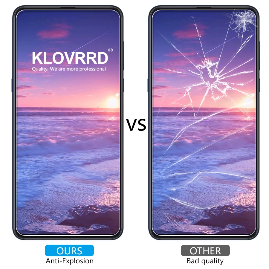 KLOVRRD закаленное Стекло для xiaomi mi x 3 Экран протектор x3 защитная пленка Anti