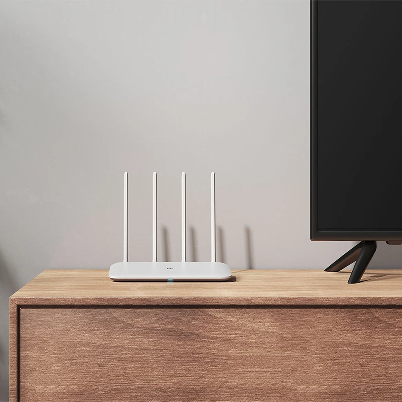 Оригинальный Xiaomi Mi Wi Fi маршрутизатор 4 ретранслятор 2 г 5 ГГц 128 МБ DDR3 1200 Dual Core 880 мГц приложение Управление