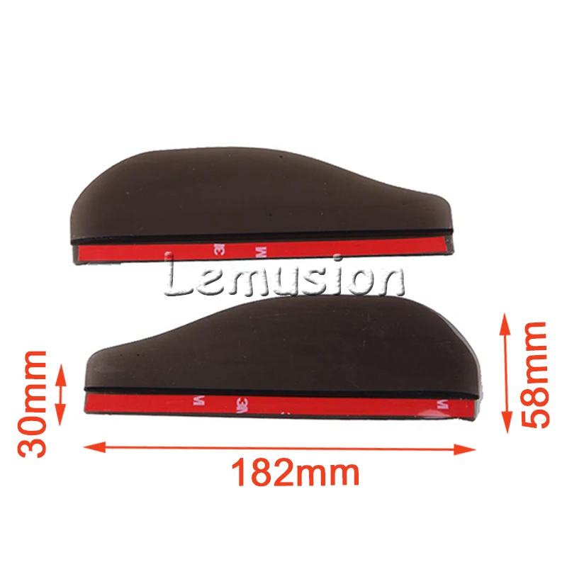 Авто Стайлинг Зеркало заднего вида дождь брови наклейки для Nissan Qashqai X TRAIL Juke TIIDA Note