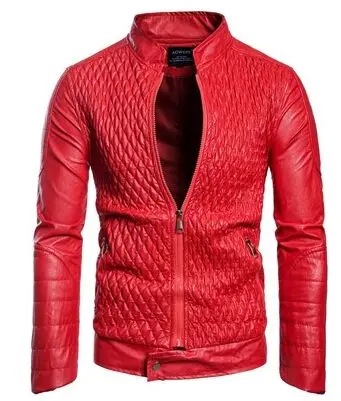 

Motorcycle jacket man 2019 Europe and the United States popular solid color fashion casual zipper jacket cardigan men's jacket