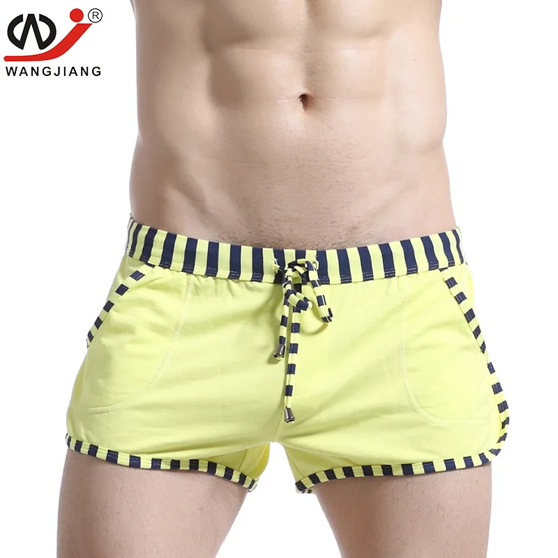 Мужские спортивные шорты WJ повседневные свободные бермуды из чистого хлопка|short