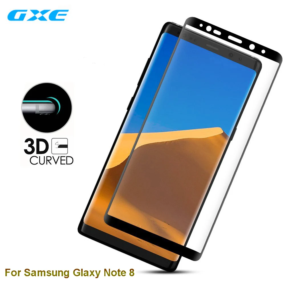 Для Samsung Galaxy Note 8 S8 Plus 3D изогнутая полноразмерная пленка из закаленного стекла J3 J5