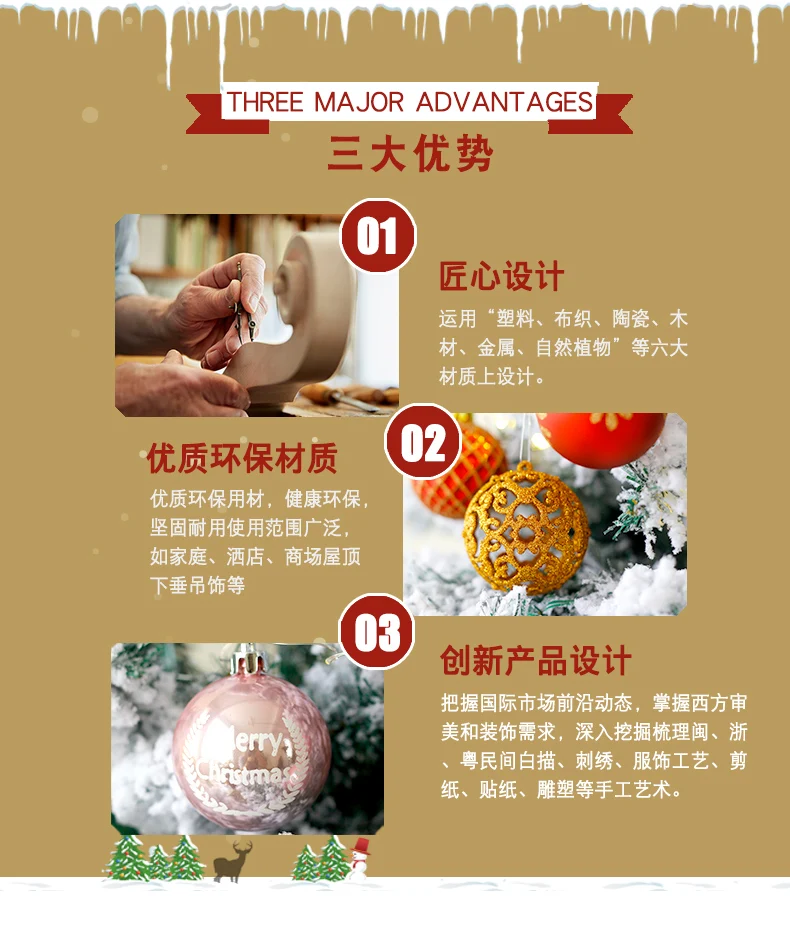 Navidad Natal елочные украшения из полистирола елочные шары Рождественские шары рождественские украшения