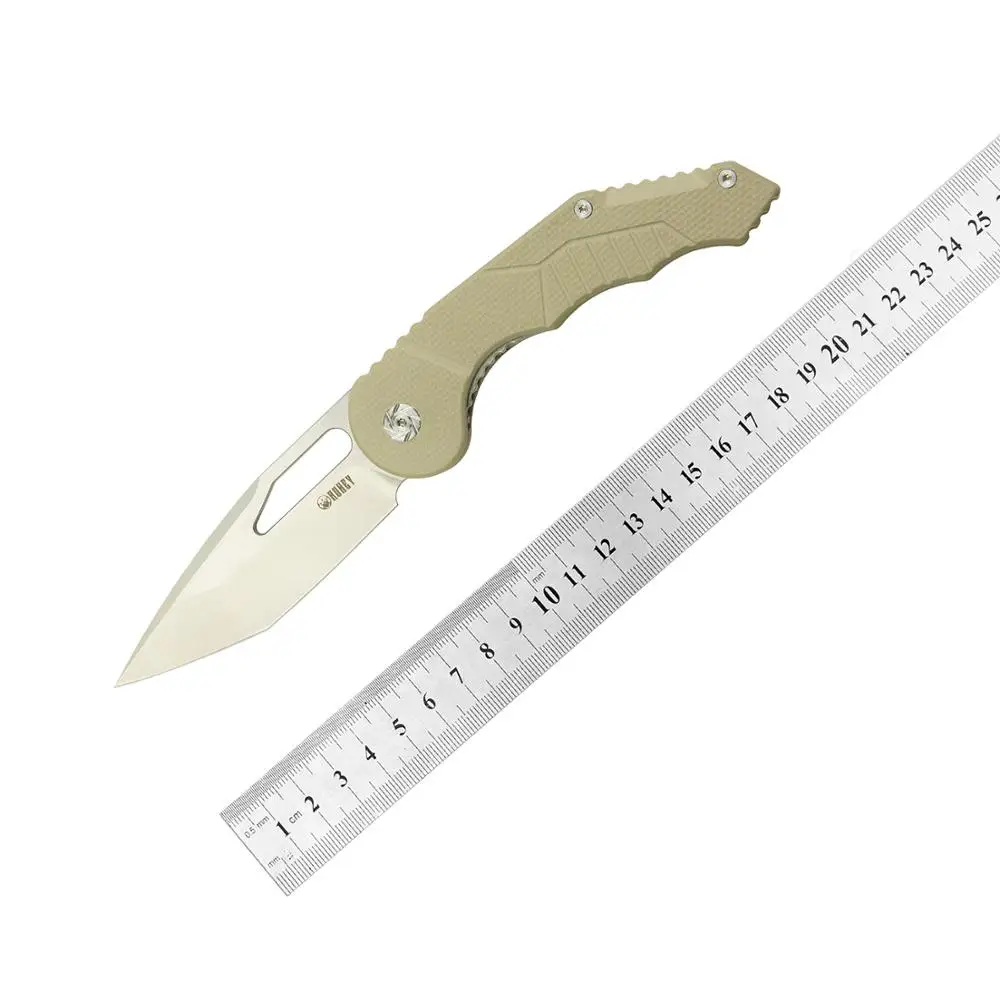 KUBEY KU217 складной нож G10 ручка тактический EDC карманный нож шарикоподшипники N690 Танто простое лезвие одной рукой открытие