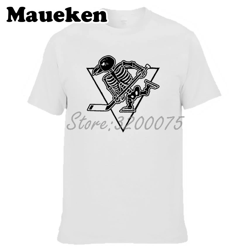 Мужская футболка Модная стильная с черепом для фанатов подарок круглым вырезом