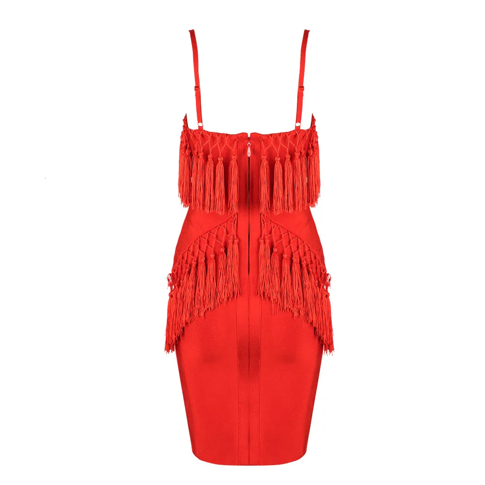 Beateen Tassel облегающее женское вечернее платье vestidos сексуальное с вырезом лодочкой