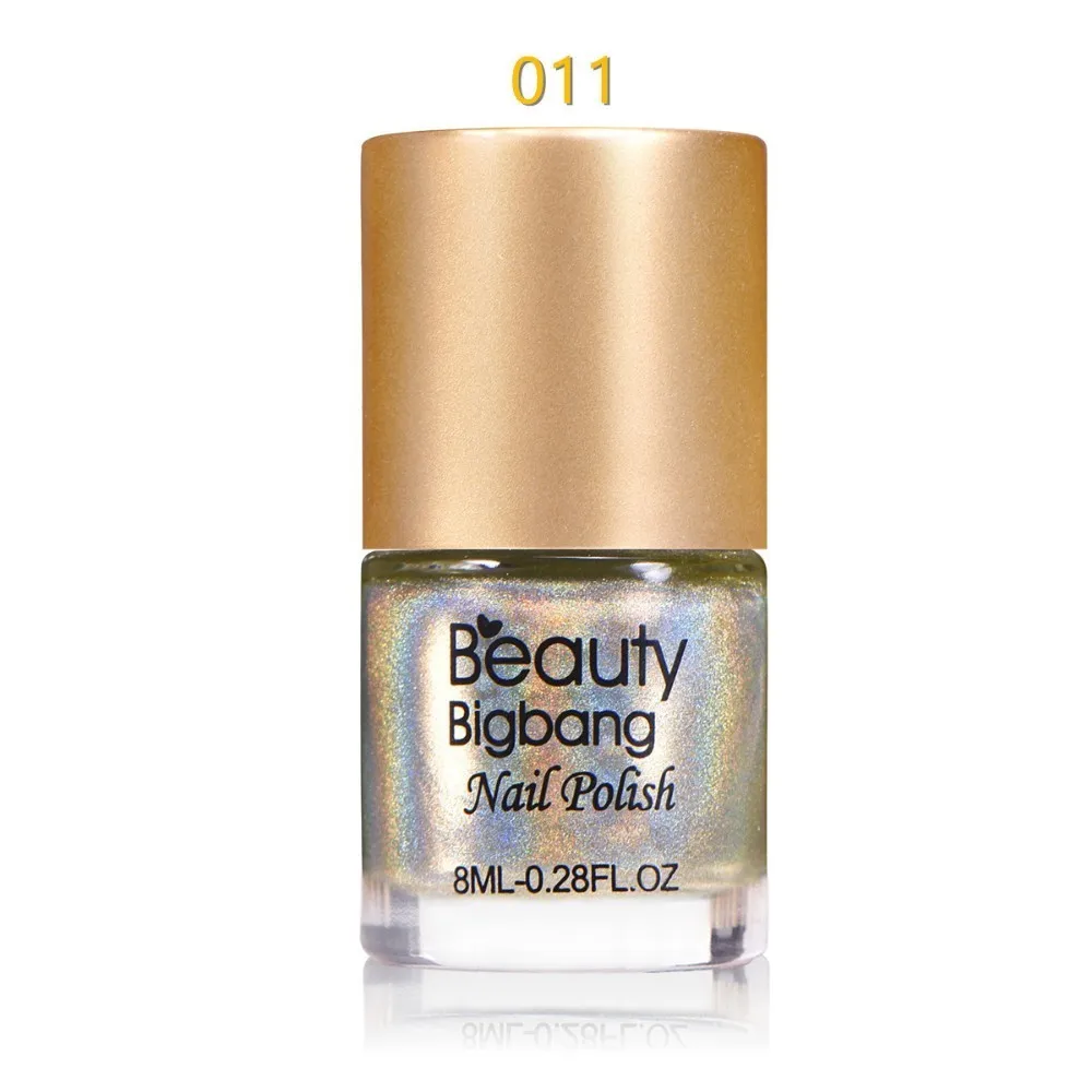 BeautyBigBang 8 мл лазерный гель лак с блеском для ногтей Esmaltes голографический для аксессуары для ногтей инструмент лак для ногтей - Цвет: 11