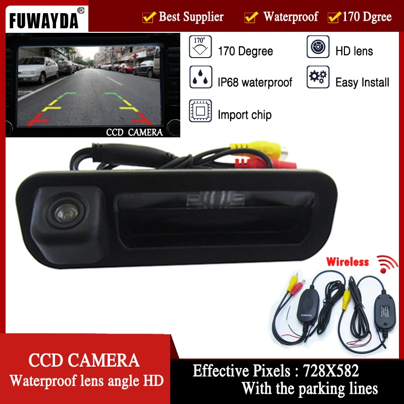 FUWAYDA 480TVL 170 ''широкий угол обзора автомобильные аксессуары HD CCD Автомобильная