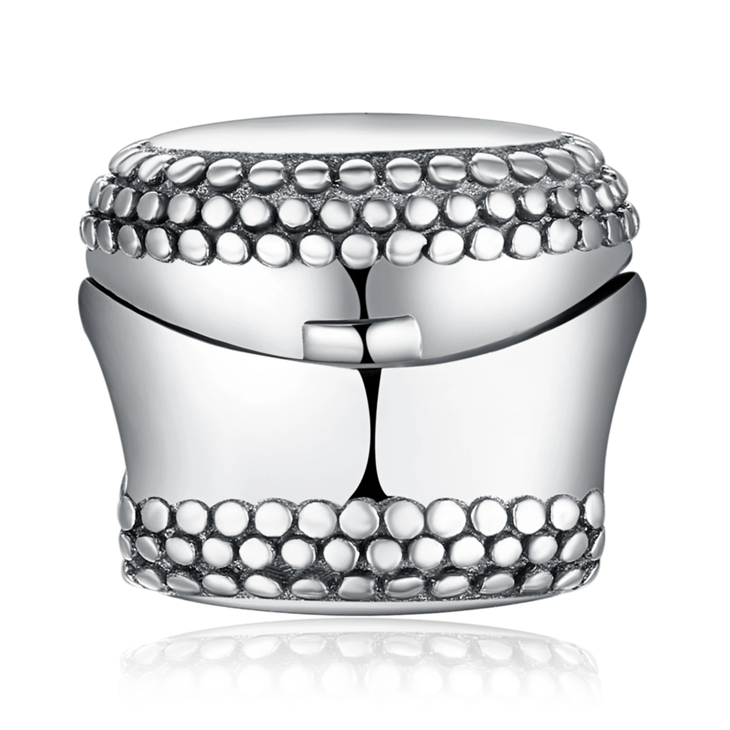JewelryPalace Винтаж 925 пробы серебро открываемые шкатулка из бисера Шарм Fit Браслеты
