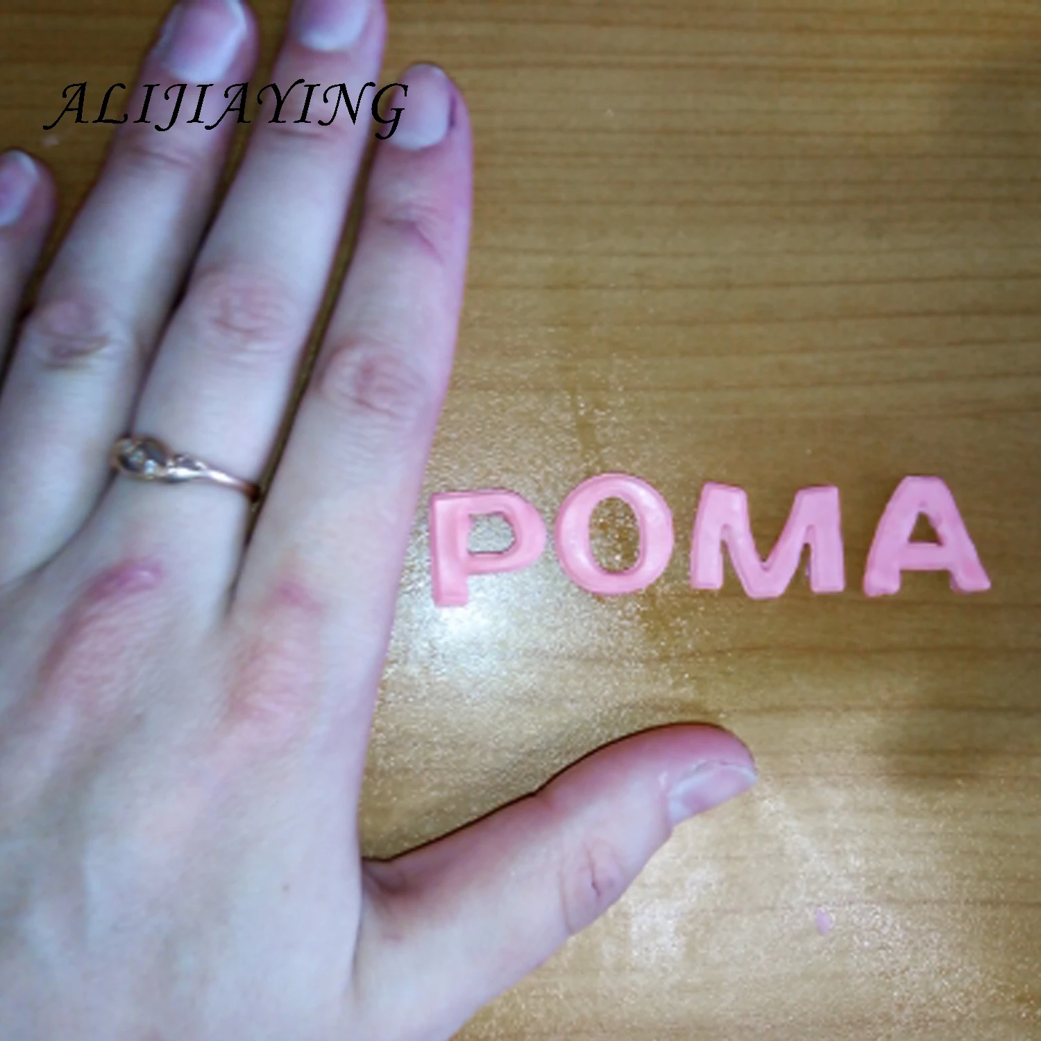 DIY русский алфавит силиконовая форма для помады письмо декорирование тортов сахар инструменты выпечка сладостей шоколадная глина форма D1398