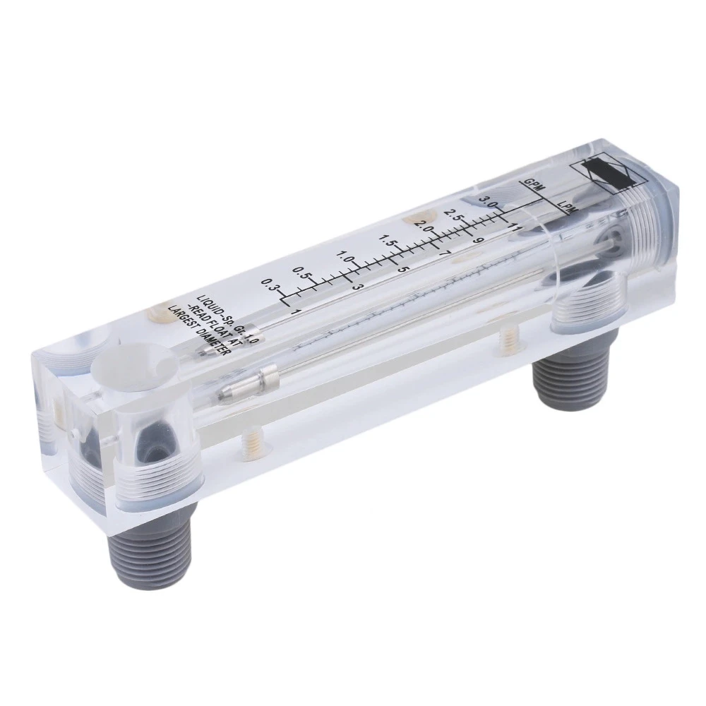 Ferramenta de Medição do Medidor do Medidor de Vazão da Água com Painel Lzm15 0.33gpm 1-11lpm Medidores de vazão