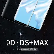 Original NILLKIN for Huawei P30 Pro Glass 9D DS+ MAX Curved Full Curved Tempered Glass for Huawei Mate 20 Pro Screen Protector