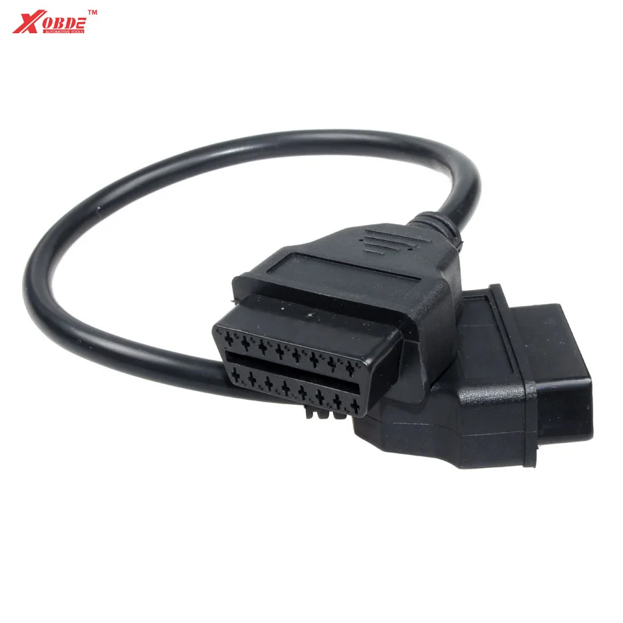 OBD2 16 контактный кабель удлинитель Мама-мама волоконно оптический для автомобиля