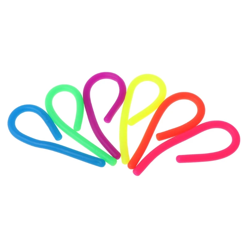 

Высокое качество 1 шт. ручная гипергибкая эластичная антистрессовая веревка Непоседа игрушка лапша веревка игрушка подарок