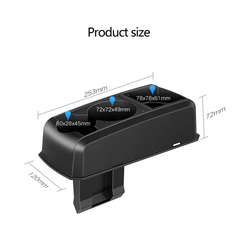 Car Seat Crack Cup Drink Phone Holder Armrest Storage Box Organizer Automobile Interior Accessories Auto | Автомобили и мотоциклы