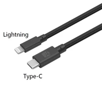 short type c to lightning cable charging sync data for iphone ipad ipod on new macbook chrombook long iphone lightning cable