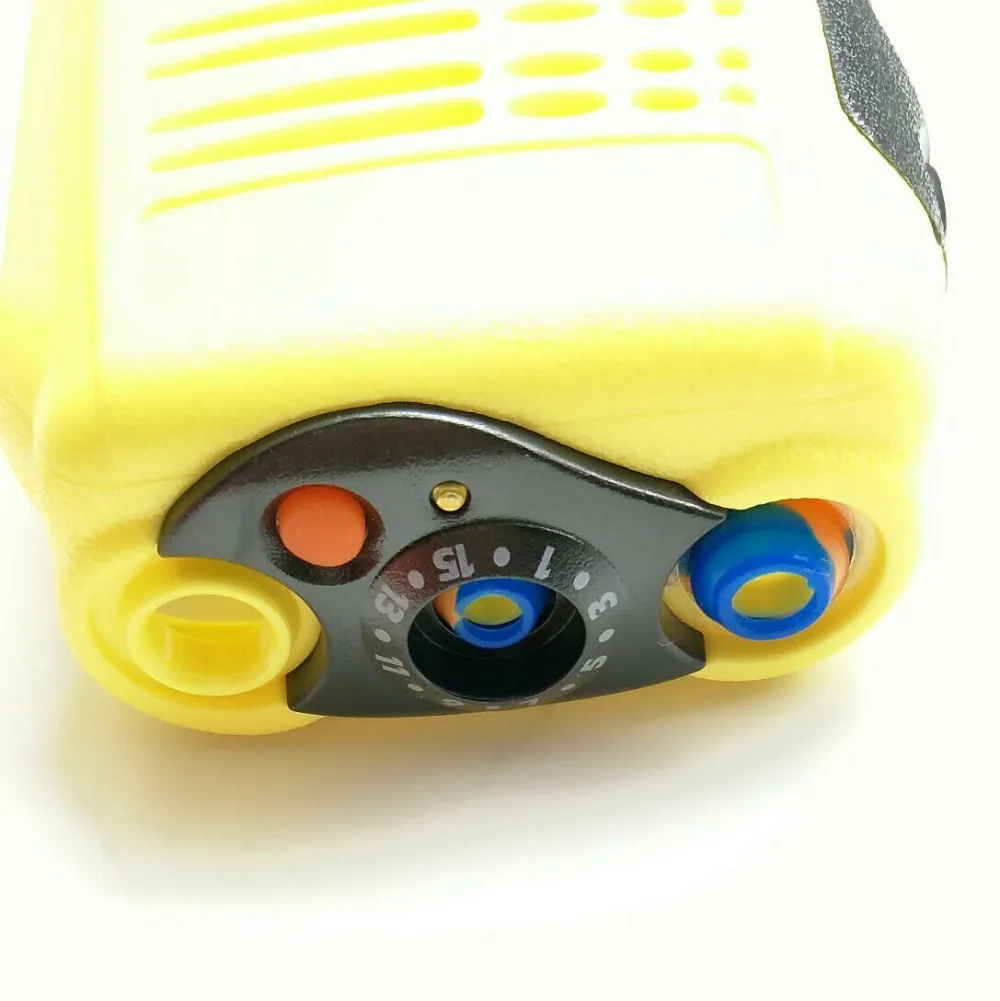 New Yellow Housing Case Front Cover Shell Knob Cap Digital Keys For Motorola GP338 GP380 Two Way Radio
