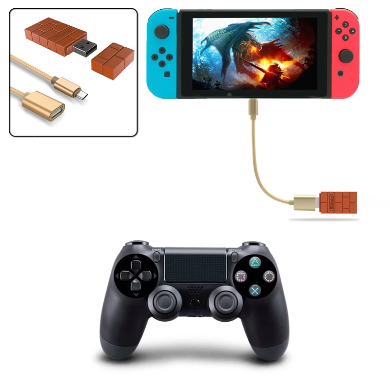 8bitdo USB Беспроводной адаптер для Windows Mac Raspberry Pi и Nintendo переключатель Поддержка PS3 Xbox