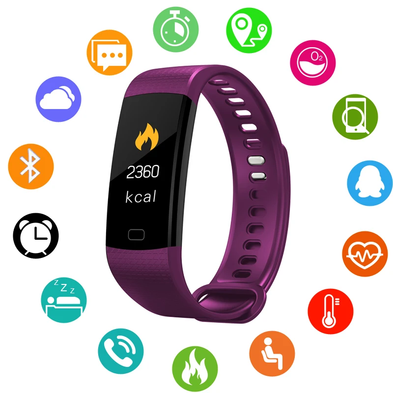 Бангве Досуг Фитнес Интеллектуальный браслет измеритель пульса USB зарядный