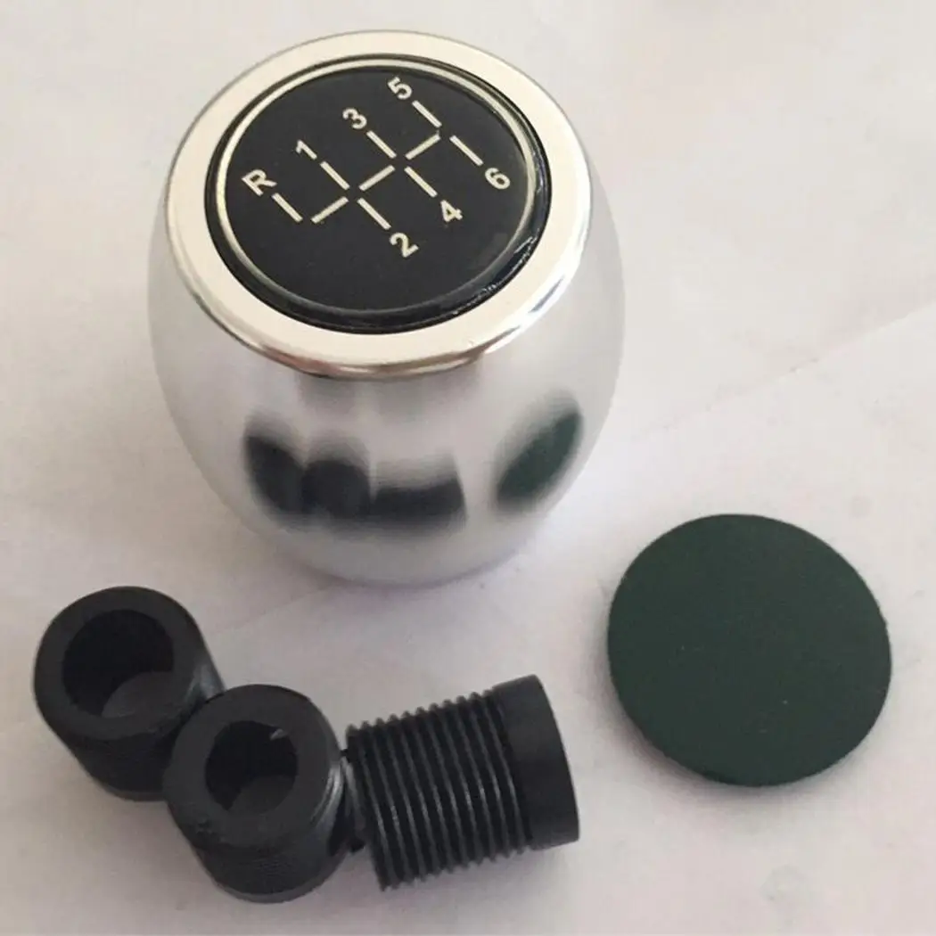 Ручная Сменная головка 6 зубчатая алюминиевая с серебром красный черный 3 шт