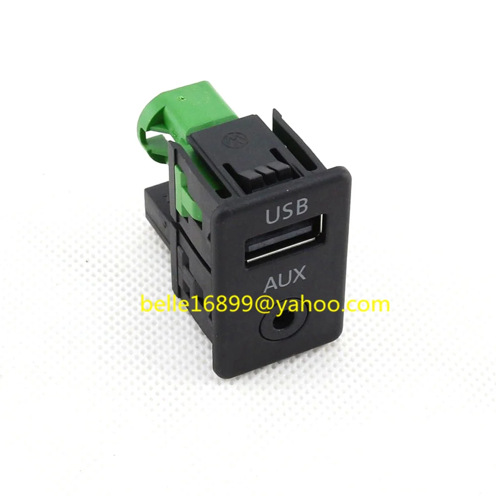Бесплатная доставка OEM 2 в 1 USB AUX переключатель для RCD510 RNS510 RNS315 RCD500 RNS300 RCD300 RCD200 GOLF MK6