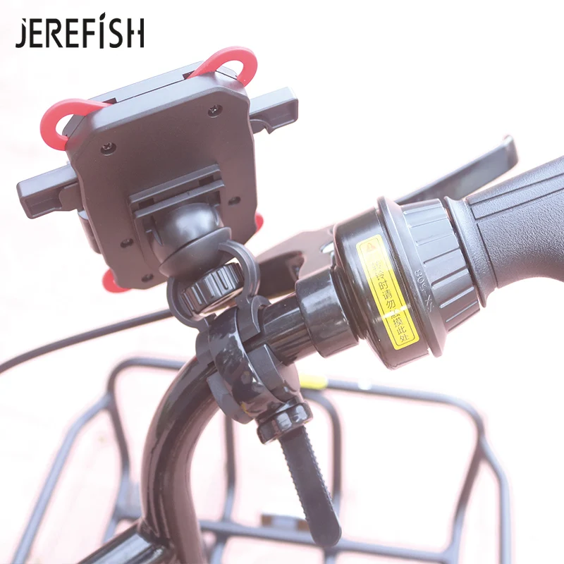 Держатель для телефона JEREFISH велосипедный с поддержкой GPS iPhone 7 7Plus 8 8X 8Plus |