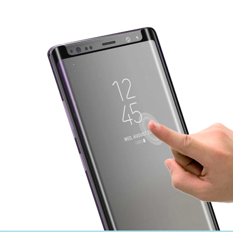 YKSPACE 4 цвета 3D изогнутые прозрачные 9H для экрана из закаленного стекла Samsung Galaxy S8 S9
