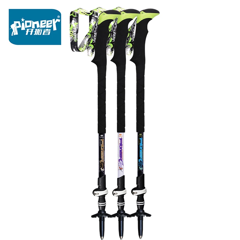 1 пара телескопические палочки из углеродного волокна с ручкой ЭВА|Трекинговые