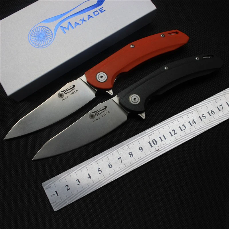 Складной нож Maxace S35VN blade G10 складной с ручкой для кемпинга выживания охоты походов