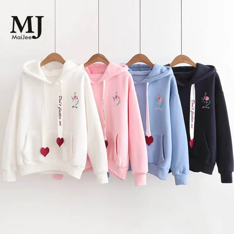 Розовая Вельветовая Толстовка MJ041A корейские толстовки Женская толстовка Moleton