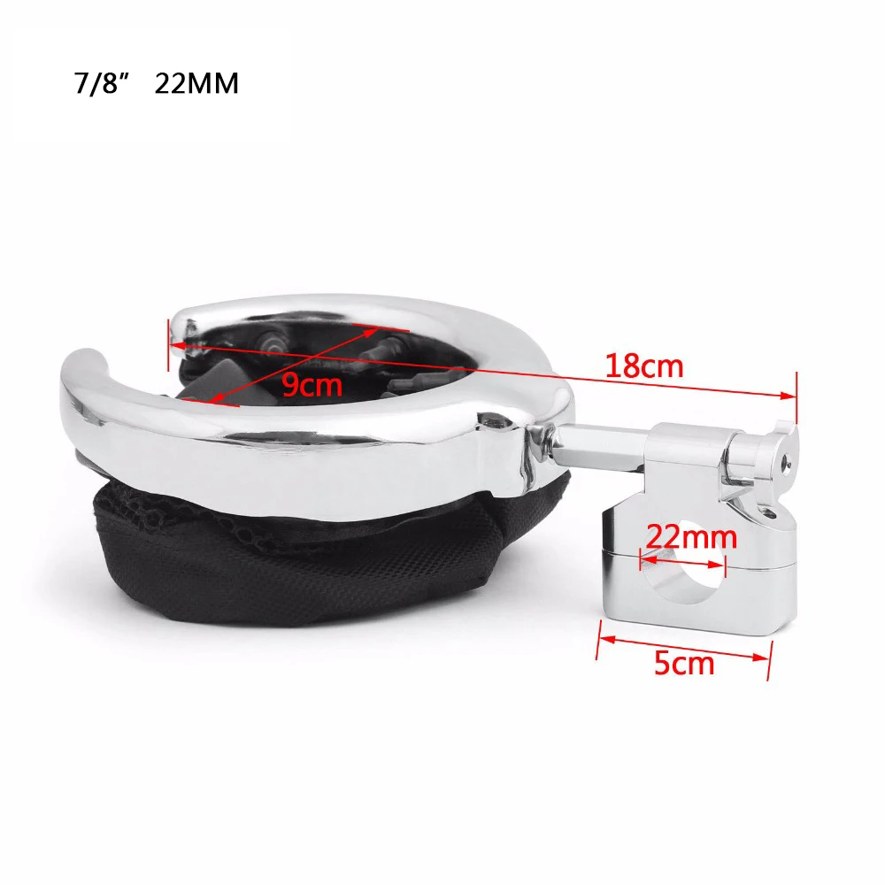7/8 &quot1&quot Руль для мотоцикла держатель питьевой чашки сумка бутылки воды Harley Sportster