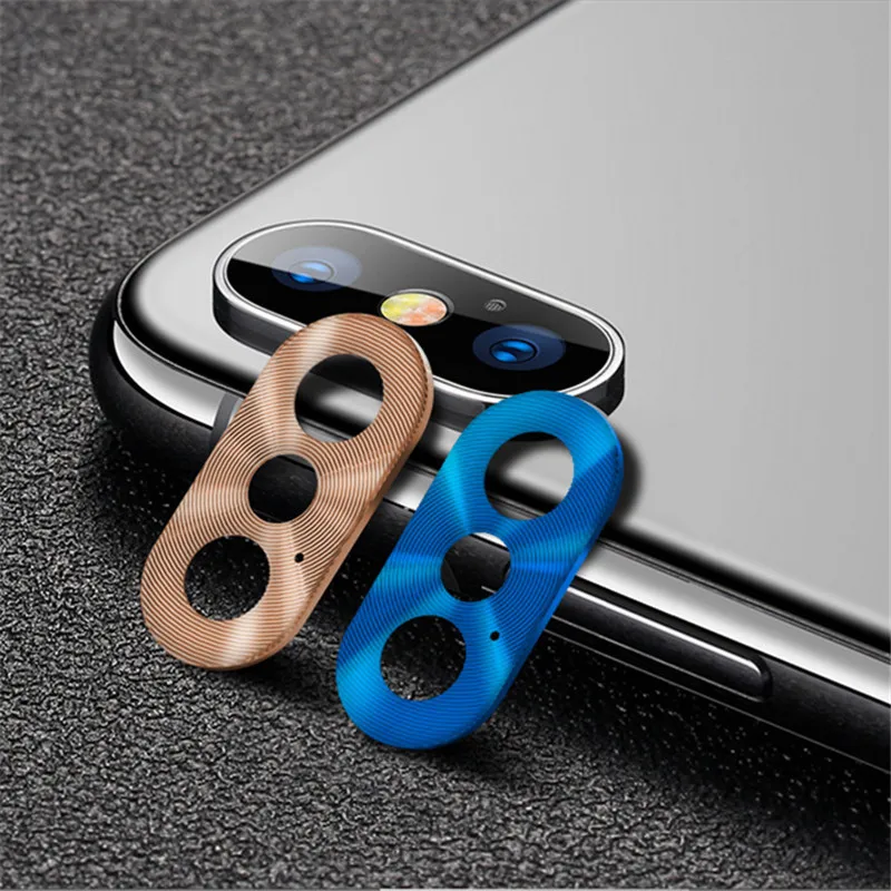 Роскошный защитный чехол для камеры защита от царапин iphoneXS XSMAX металлическая