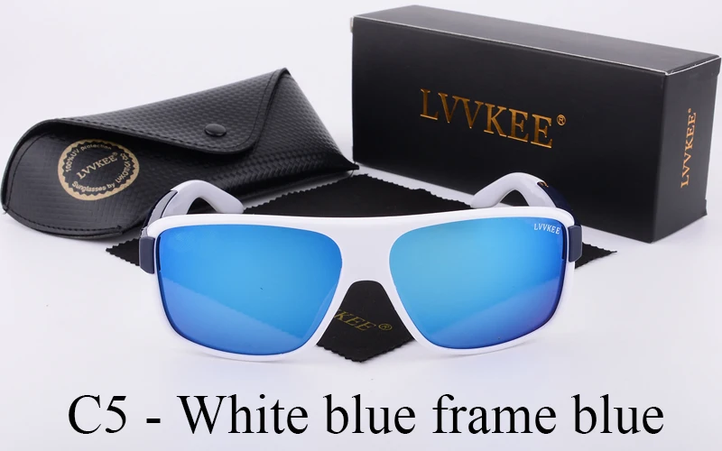 LVVKEE бренд Mlle Красочные поляризованные очки Мужские/Для женщин Спорт surf солнцезащитные очки Óculos gafas-де-сол женщина mujer