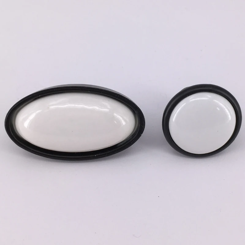 Ручка для кухонного шкафа 5 шт. ручка двери ящика мебель простой черный белый