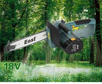 18v charging battery electric tree cutting saws household woodworking hand felling sawtimber cutting chain saw et2506